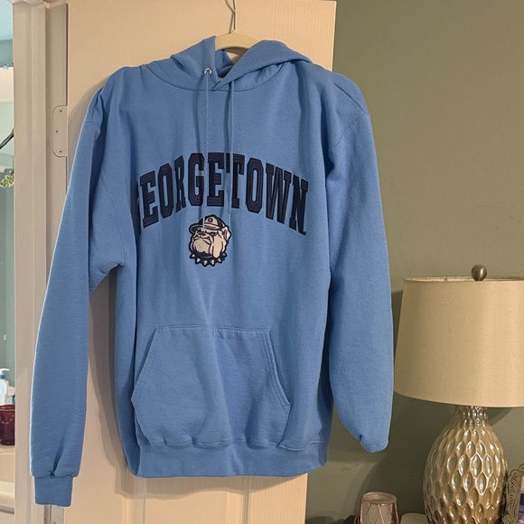 Champion Light Blue Georgetown Hoodie - Picture 1 of 3